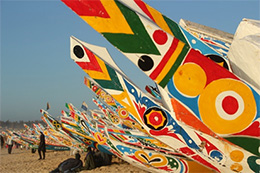 Fisherman Village in Senegal