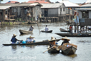 Ganvie, Villages on stilts