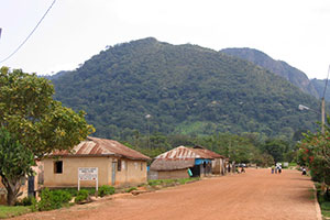 Mount Afadja in Ghana