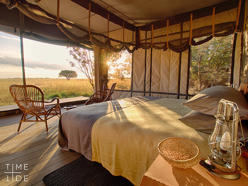 Bedroom - Time + Tide King Lewanika - Liuwa Plain, Zambia