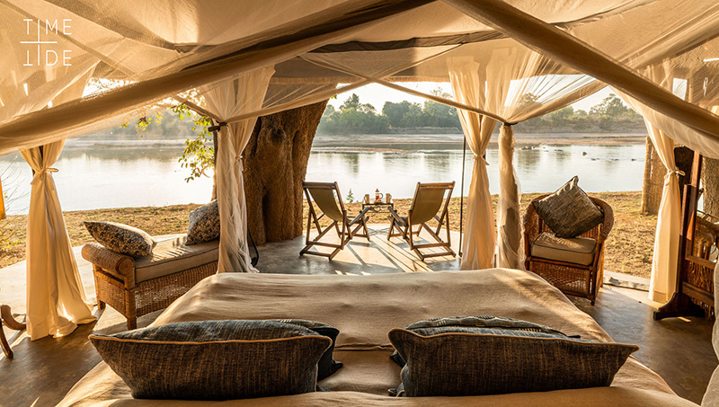 Camp interior - Time + Tide Mchenja - South Luangwa National Park, Zambia