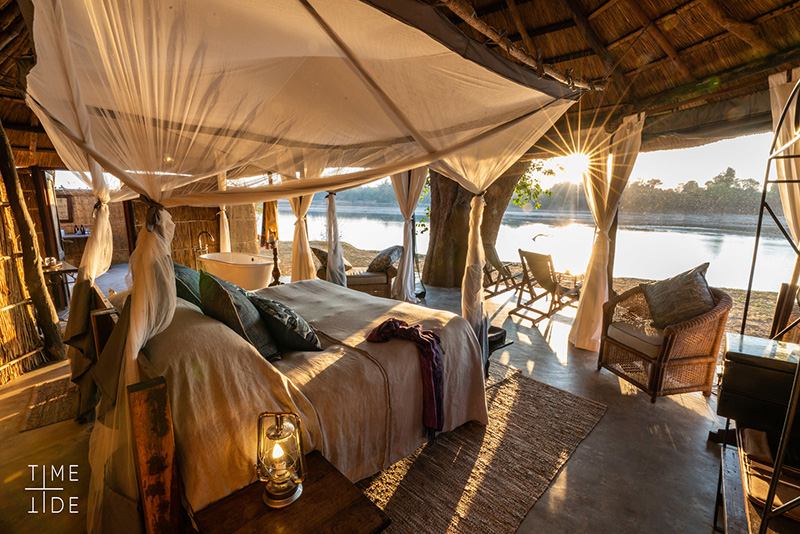 Camp interior - Time + Tide Mchenja - South Luangwa National Park, Zambia