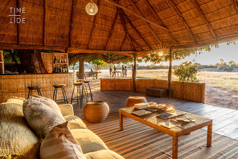 Main area - Time + Tide Nsolo - South Luangwa National Park, Zambia