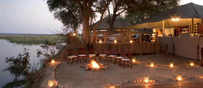 Sanctuary Zambezi Kulefu Camp - Lower Zambezi National Park - Zambia Safari Tented Camp