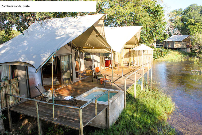 Zambezi Sands Lodge - Zambezi National Park - Zimbabwe Safari Lodge